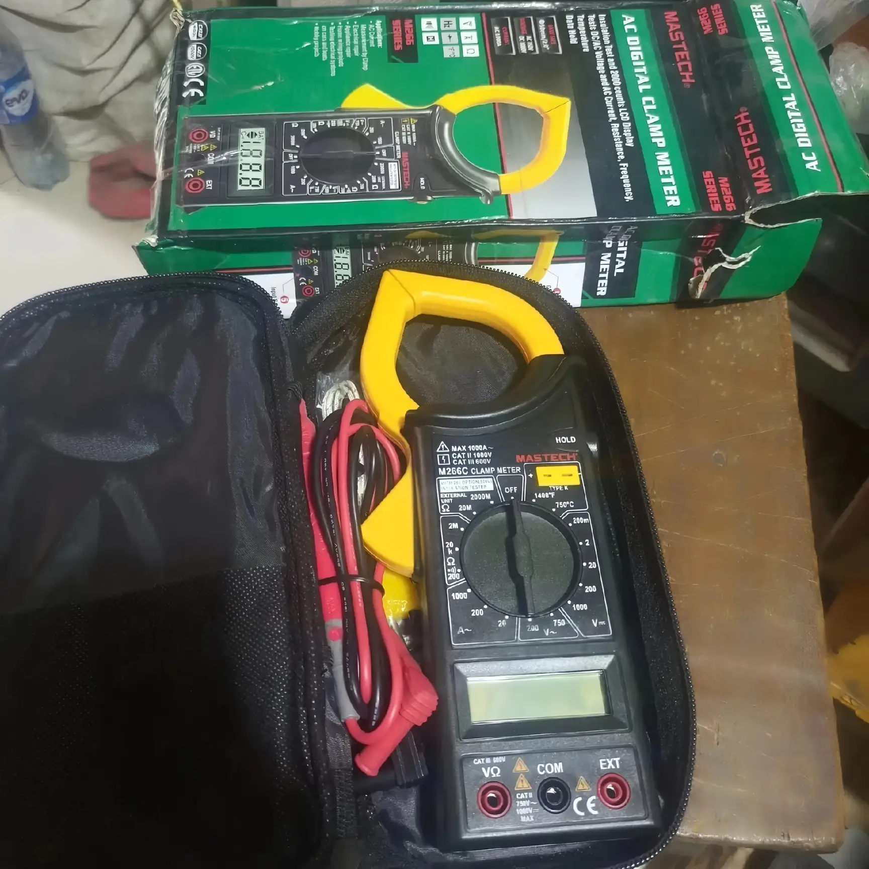 Mastech 266 Digital Clamp Meter