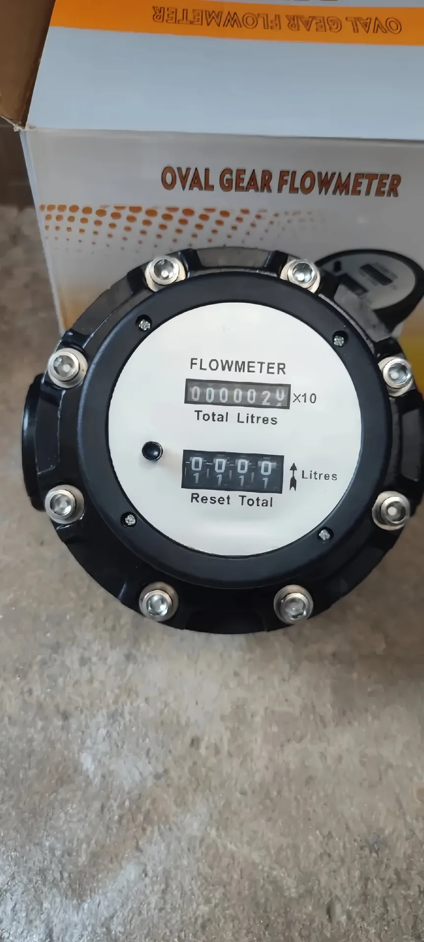 Oval Gear Analogue Flow Meter 1