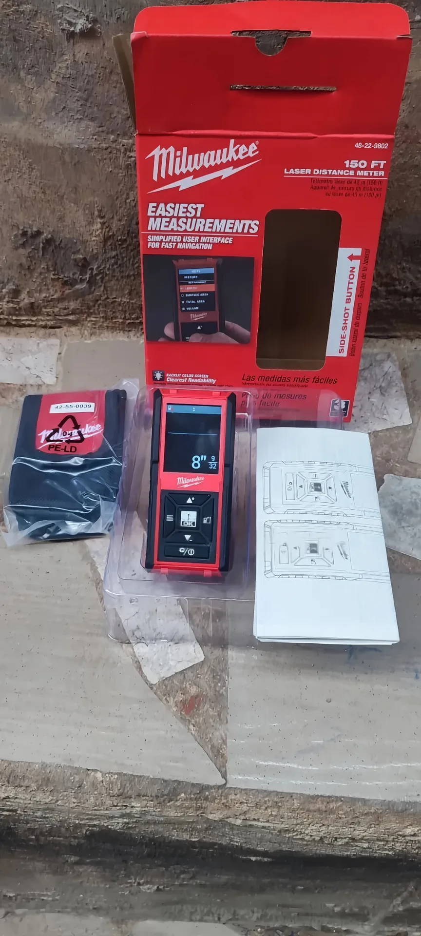 Milwaukee Laser Distance Meter 45 Meter